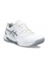 Zapatillas Asics Gel Dedicate 8 Padel Blanco Gris Mujer