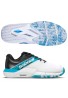 zapatillas Babolat Movea 2 Men white cyan blue 2025