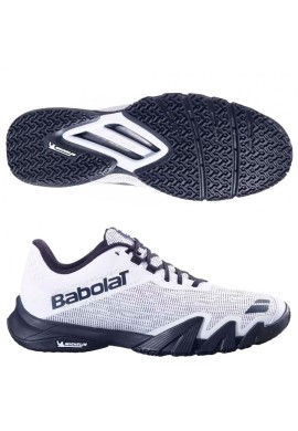 zapatillas Babolat Jet Viva Men white black 2025