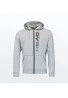 SUDADERA HEAD CLUB FYNN HOODIE FZ M GRIS